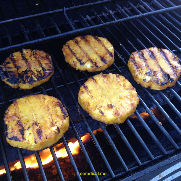 Vegan Recipe Miso Glazed, Spicy Grilled Pineapple freeradical.me