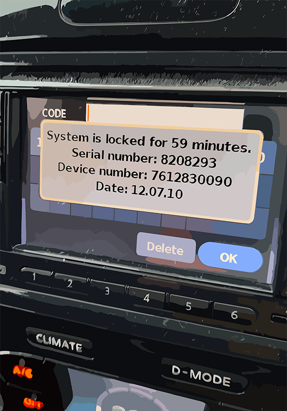 Nissan Micra Radio Code ··· Get Code in Minutes
