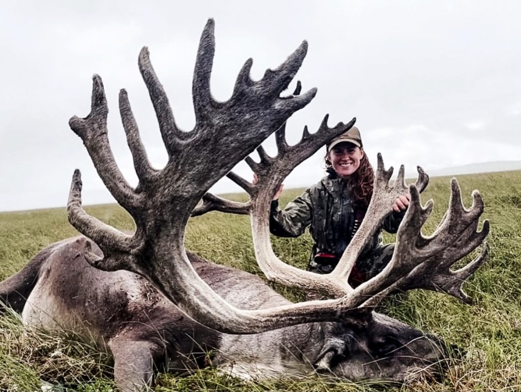 Alaska Woman Shoots Record Caribou on Solo Hunt 4 Months After Bear Attack