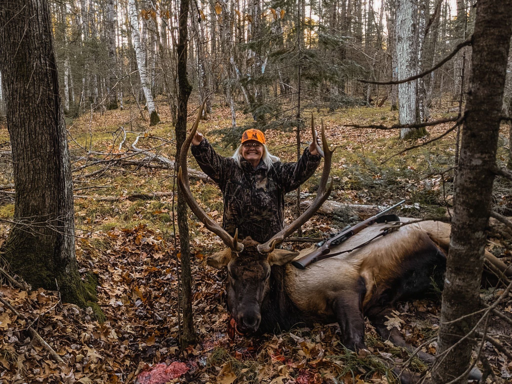 FirstTime Hunter, Grandmother Tags Bull During Wisconsin Elk Season