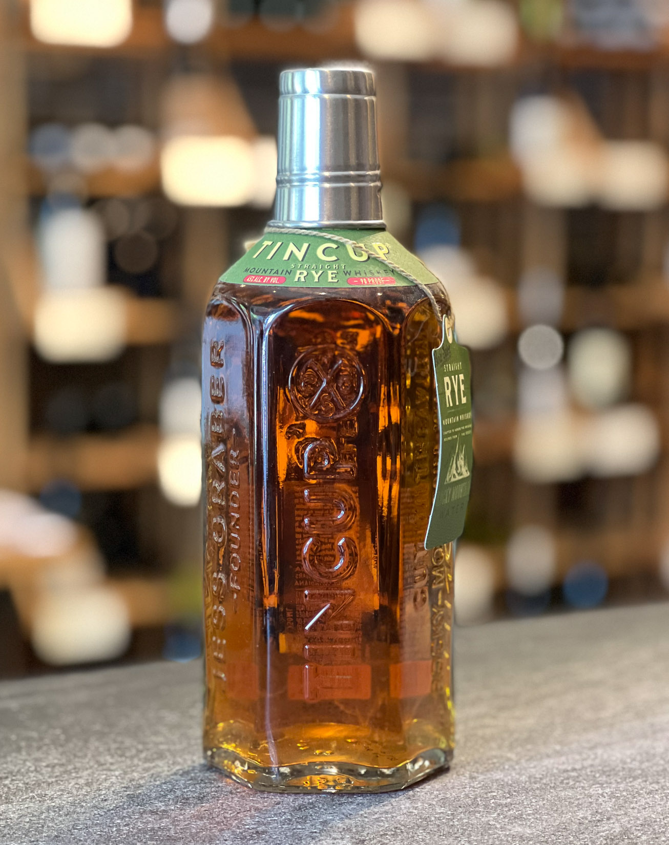 Tin Cup Rye Whiskey Free Range Wine & Spirits