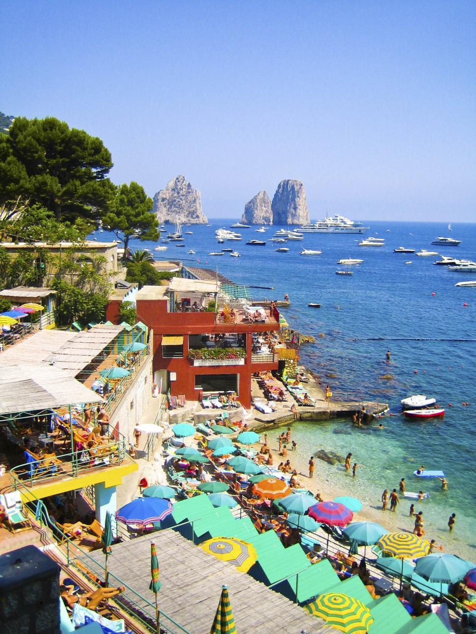 Free Stock Photo of Beach in Capri Download Free Images and Free