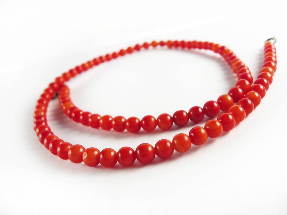 Free Stock Photo of Red beads Download Free Images and Free Illustrations