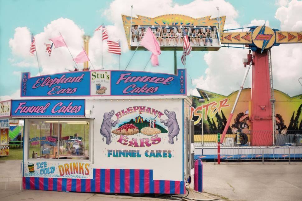 Free Stock Photo of Funnel cake stand Download Free Images and Free