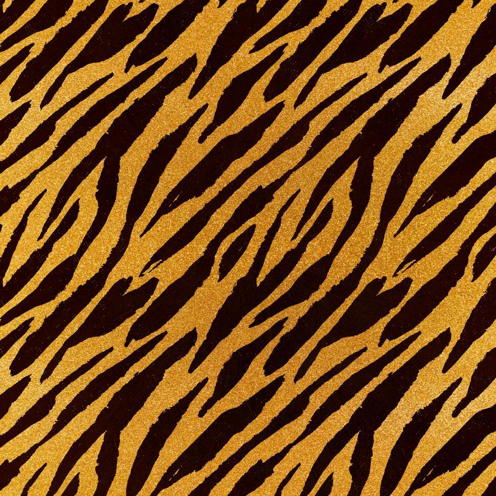 Free Stock Photo of Tiger Stripes Pattern over Golden Background Download Free Images and Free
