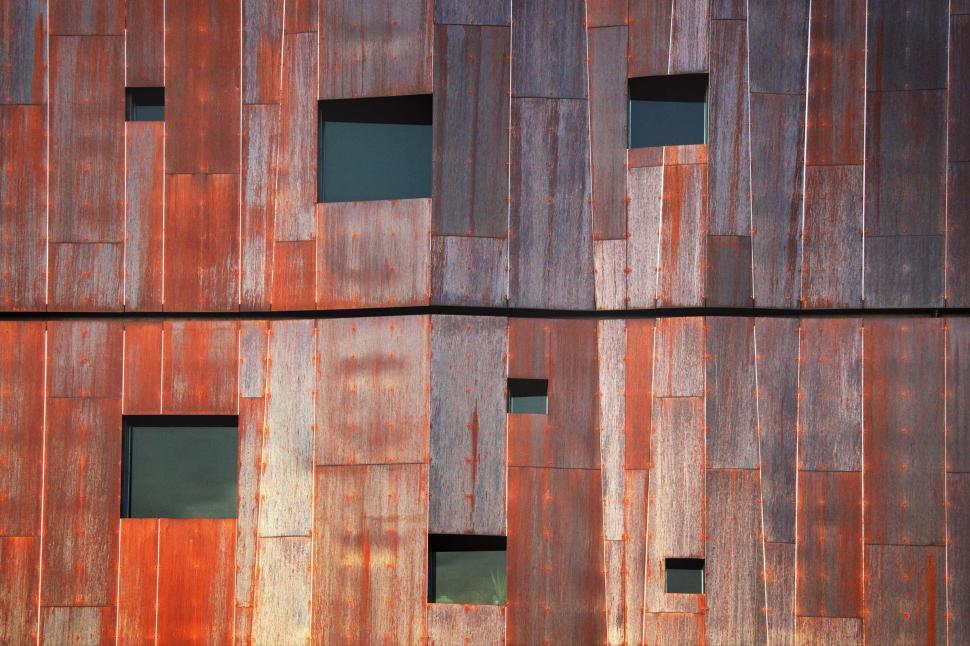 Free Stock Photo of Windows in copper building Download Free Images and Free Illustrations