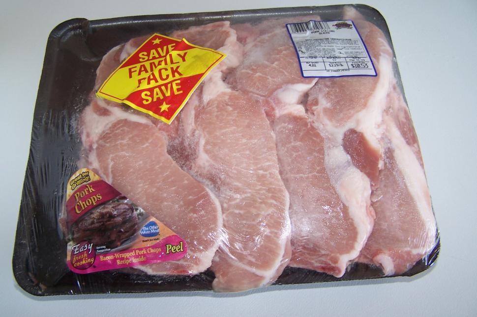 Free Stock Photo of Pork Chops in Package Download Free Images and