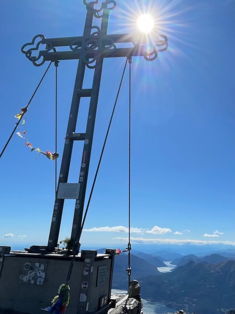 Monte Legnone Gipfel