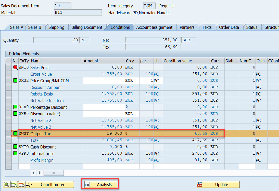 Tax Determination in SAP SD SAPCODES