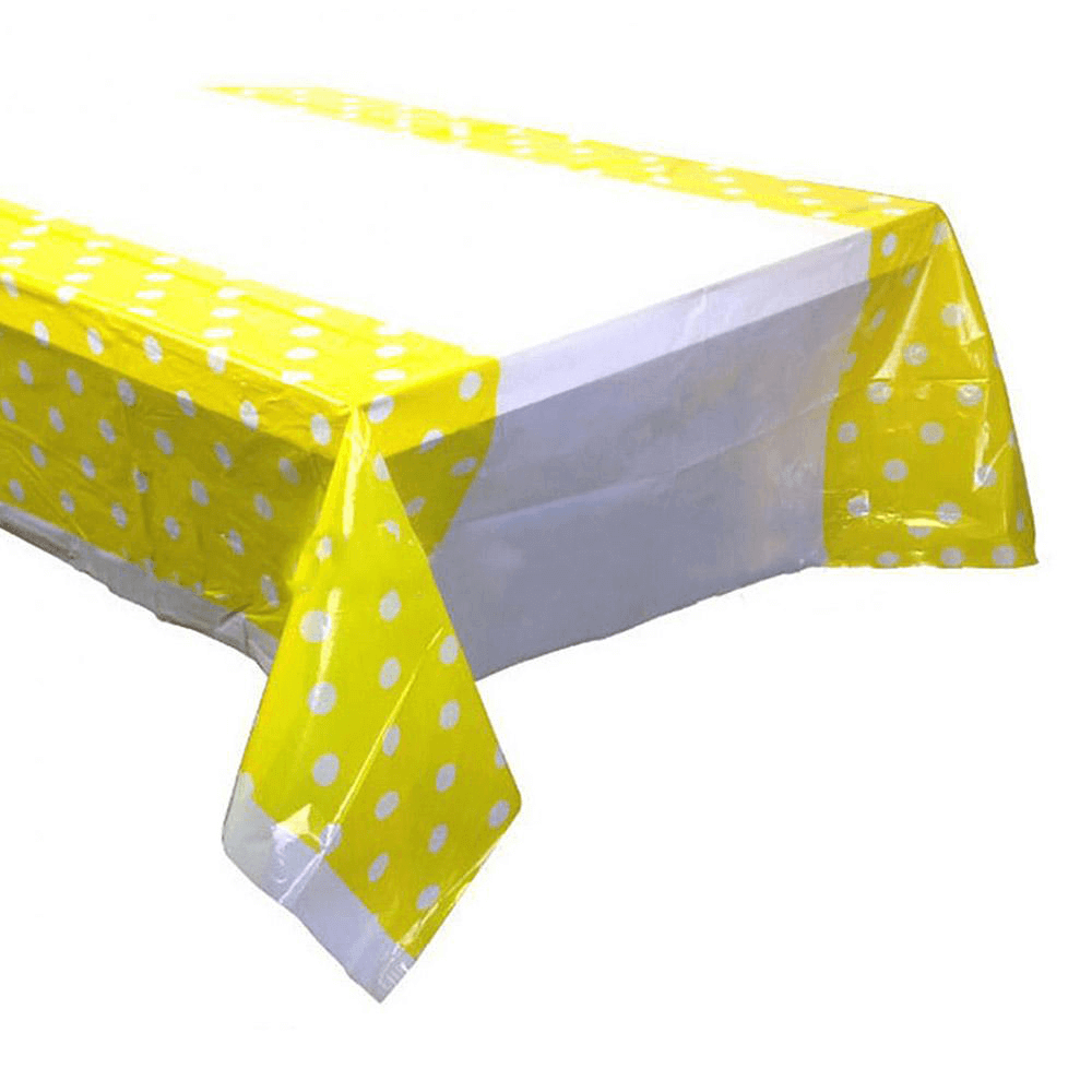 Dot Plastic Table Cover