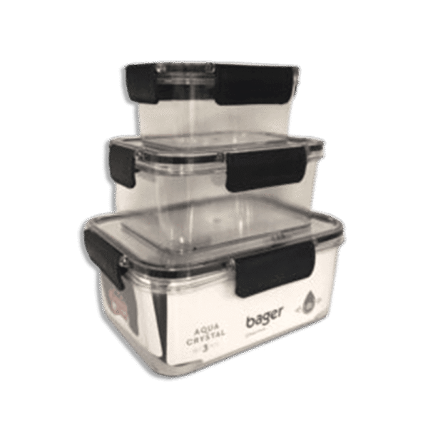 Bager Pelxi Rectangular Storage Boxes Set