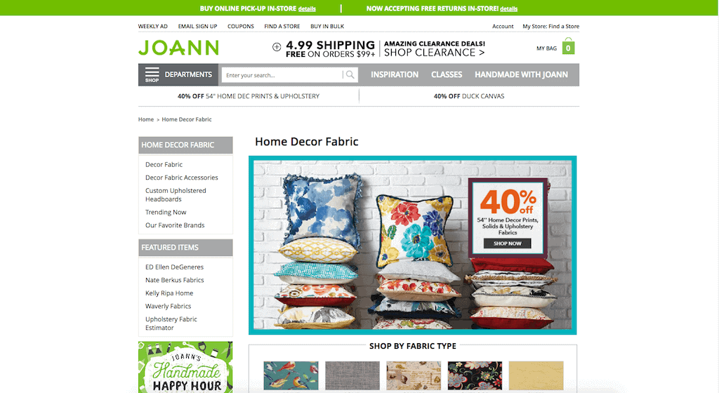 7 Online Fabric Sites Like SpoonFlower