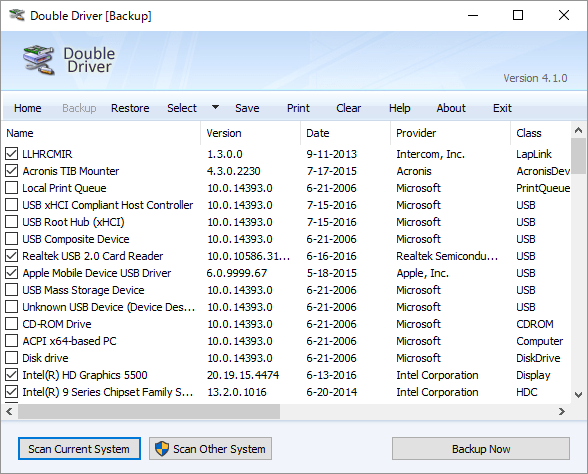 Double Driver の評価・使い方 フリーソフト100