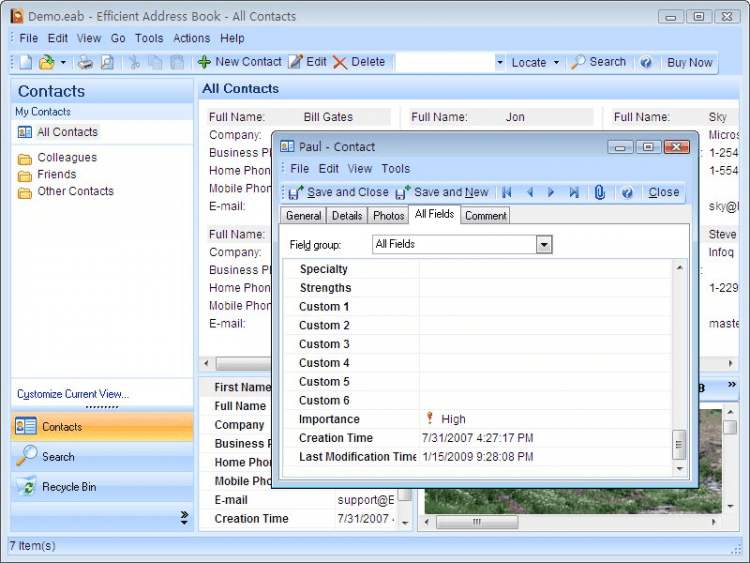 Address Book скачать на Windows бесплатно
