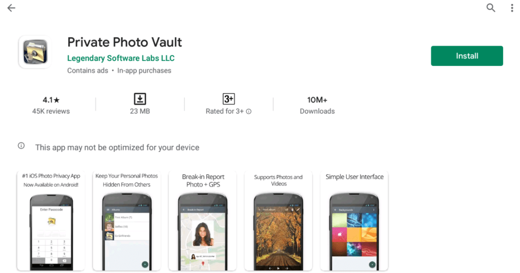 Photo Vault For PC How To Download And Play On PC