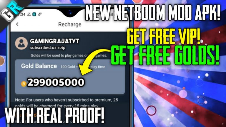 Netboom Hack Tool MOD APK 2021 (Unlimited Time/Free Recharge