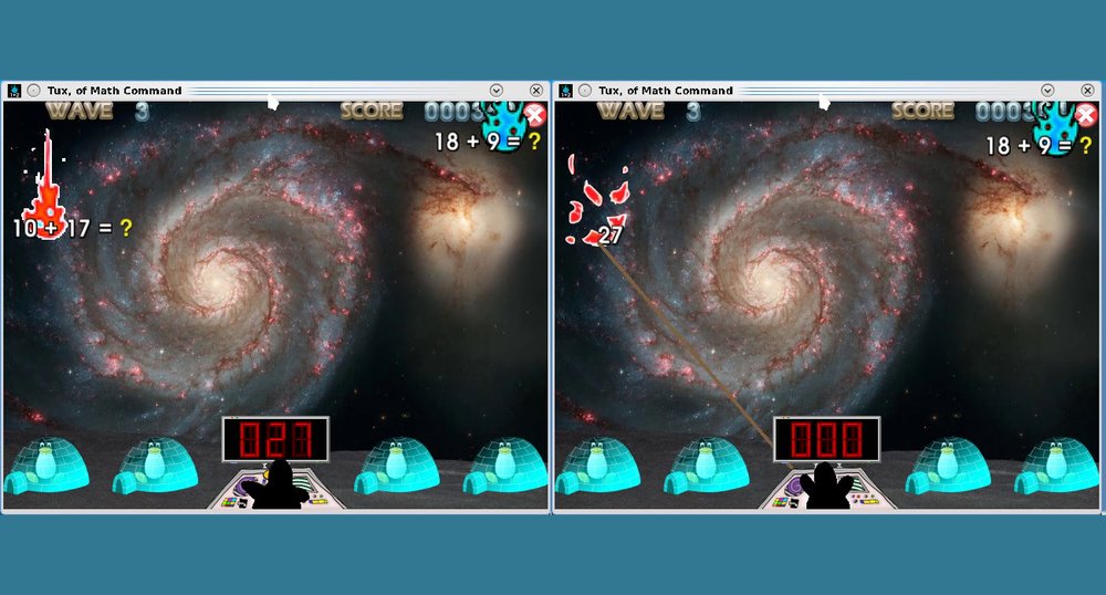 Learning with TuxMath