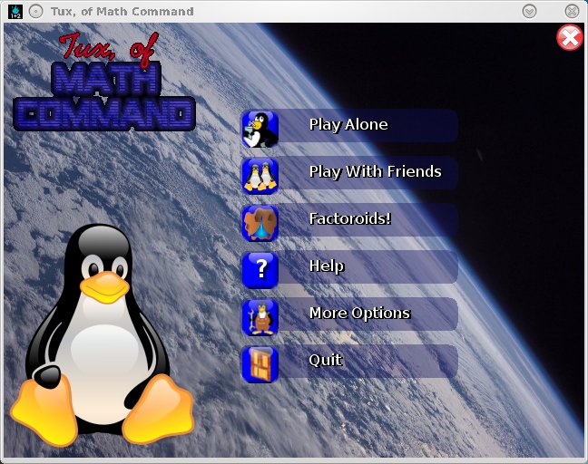 Learning with TuxMath