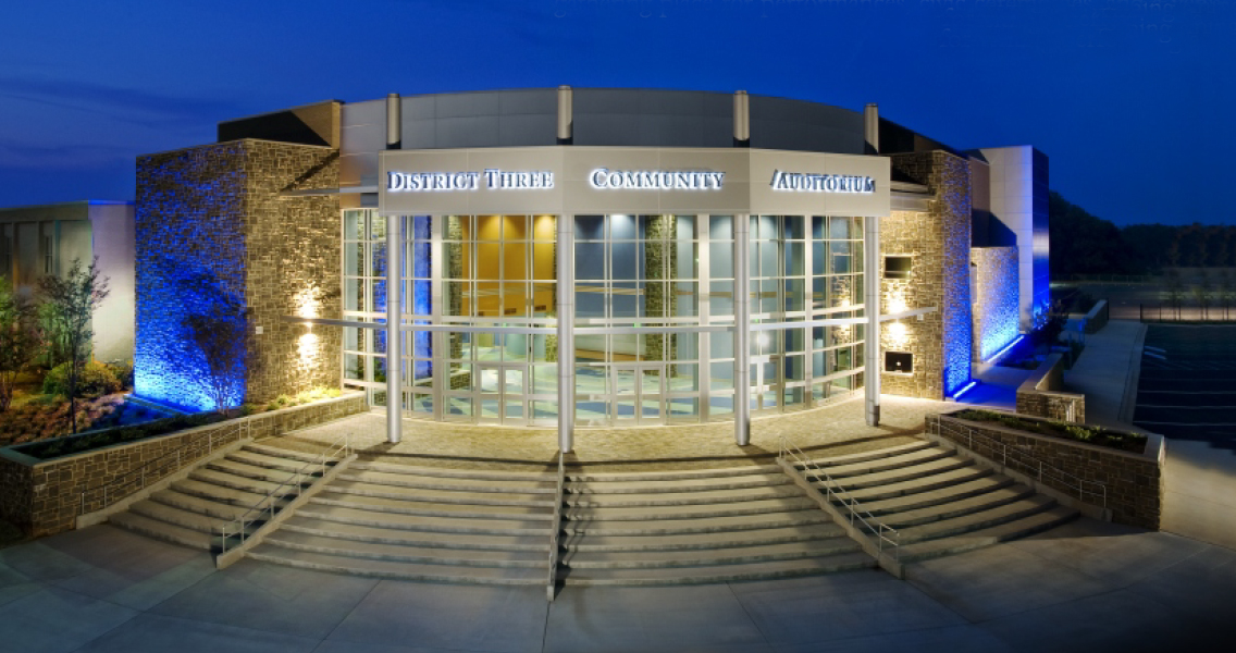 DISTRICT 3 COMMUNITY AUDITORIUM spartanburg, sc