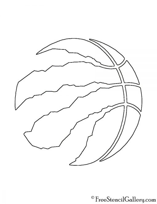 NBA Toronto Raptors Logo Stencil Free Stencil Gallery