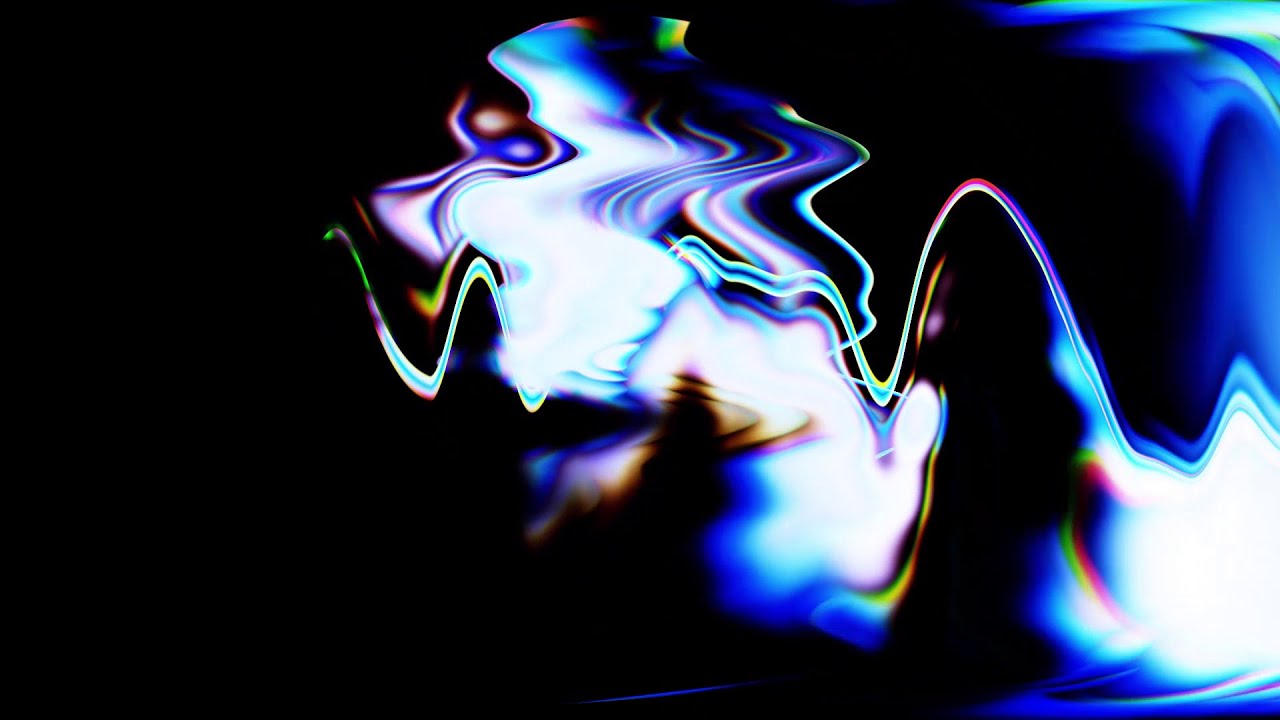 Glitchy RGB Light Distortion Loop Background FX — Free Stock Footage