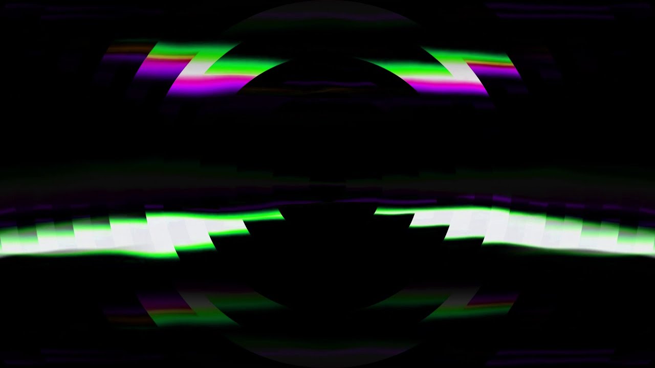 Broken Light Rings Infinite Loop Background