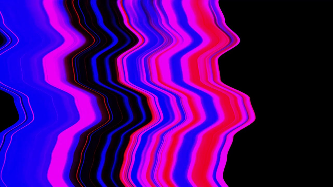 Wiggle Scan Line Glitch Effect Overlay Loop