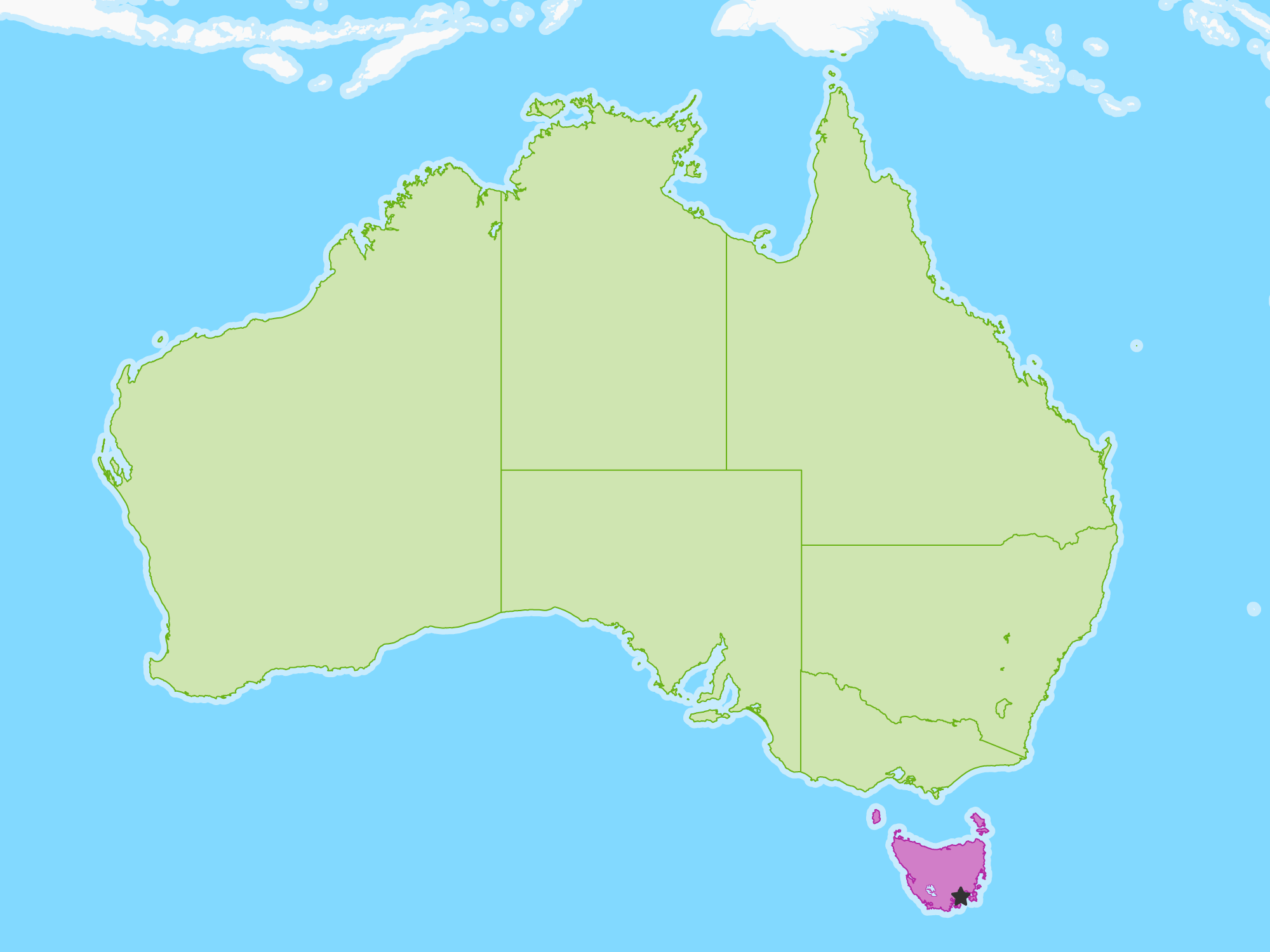 Tasmania Free Study Maps