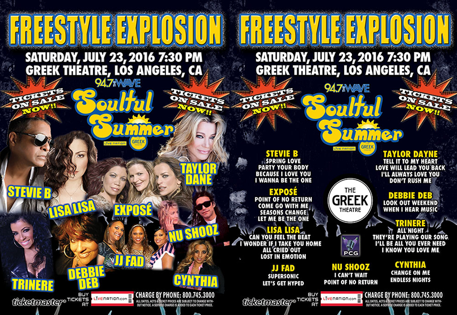 Freestyle Explosion Concerts