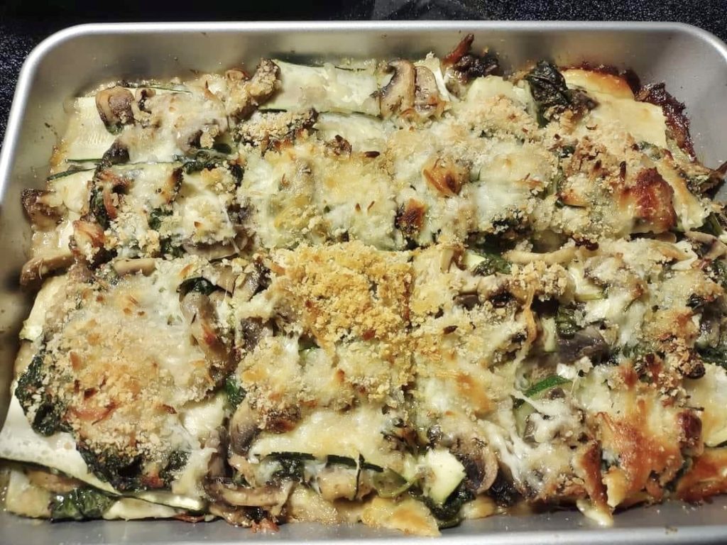Zucchini Casserole Free Style in KItchen