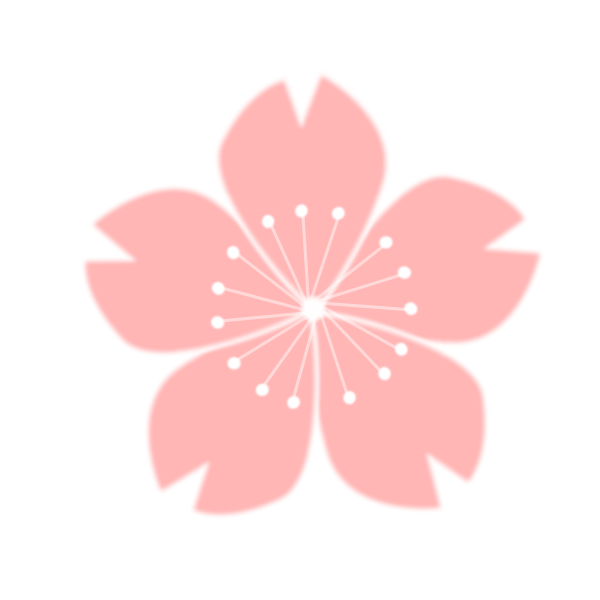 Sakura Flower Svg