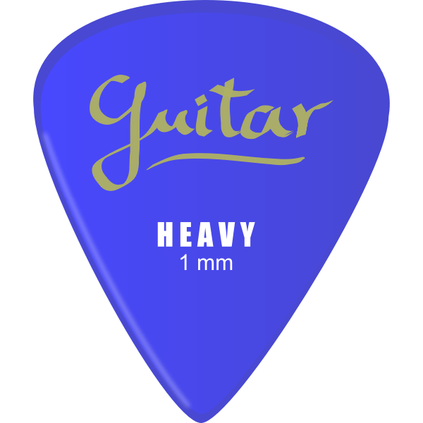 Guitar pick vector graphics Free SVG