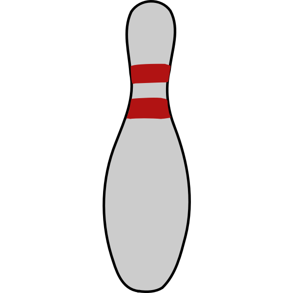 Bowling Pin Free SVG