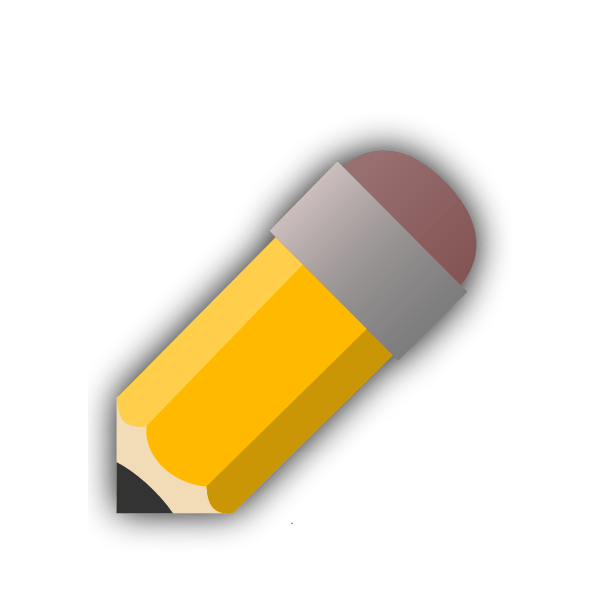 Very fat pencil Free SVG