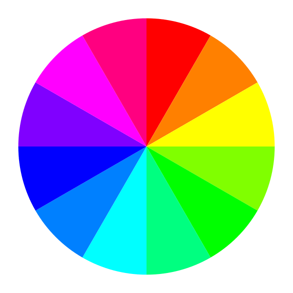 Rainbow colors Free SVG