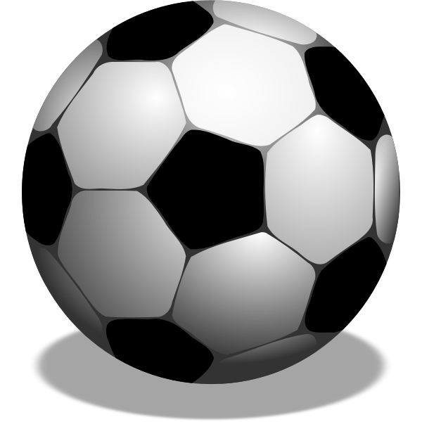 Soccer ball vector graphics Free SVG