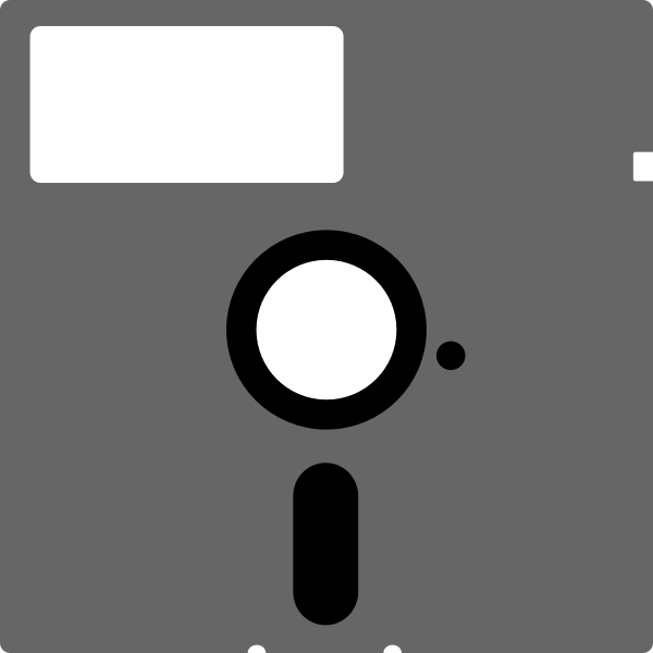 Floppy disk icon Free SVG