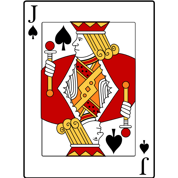 Jack of Spades Free SVG