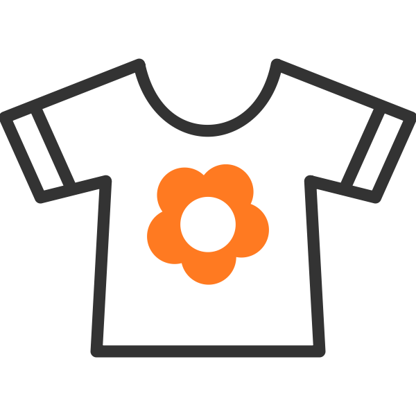 Tshirt symbol Free SVG