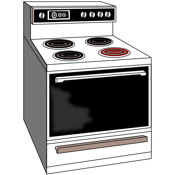 Stove image Free SVG