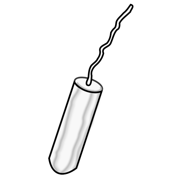 Simple Tampon Free SVG