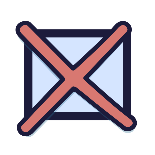 Crossed Out Free SVG