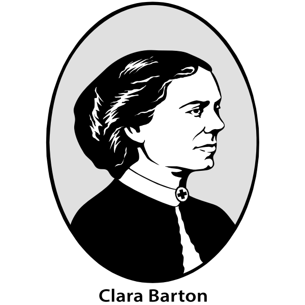 clara barton Free SVG