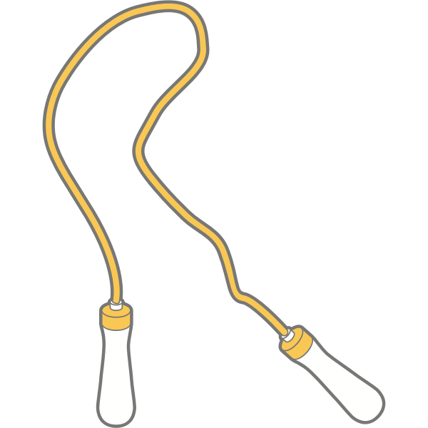 Jumping rope Free SVG