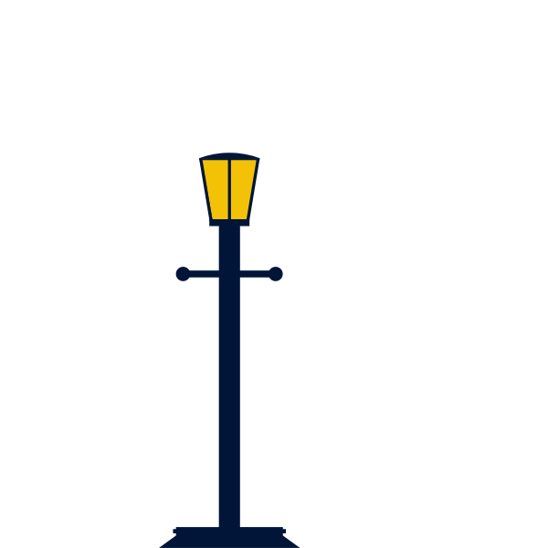 Street Lamp 1 Free SVG