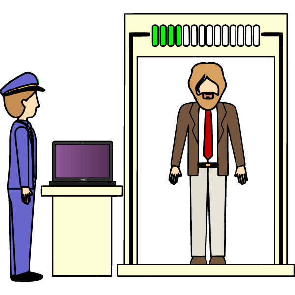 Metal detector Free SVG