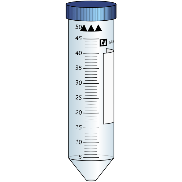 50mL conical tube | Free SVG