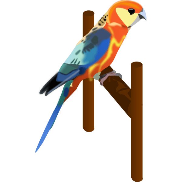 A parrot Free SVG