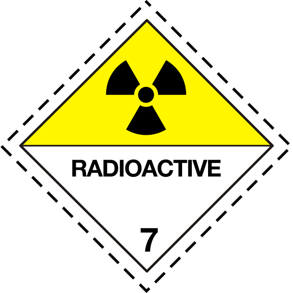 Radioactive pictogram Free SVG