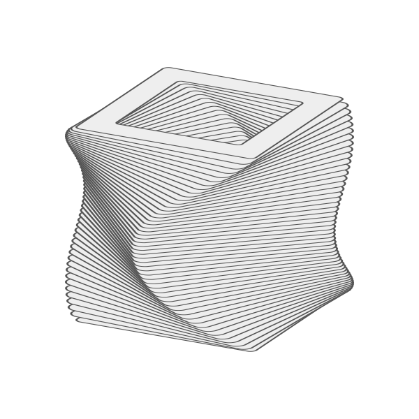 Animated Rotating 3D object Free SVG